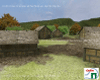 vesontio village gaulois 100x80