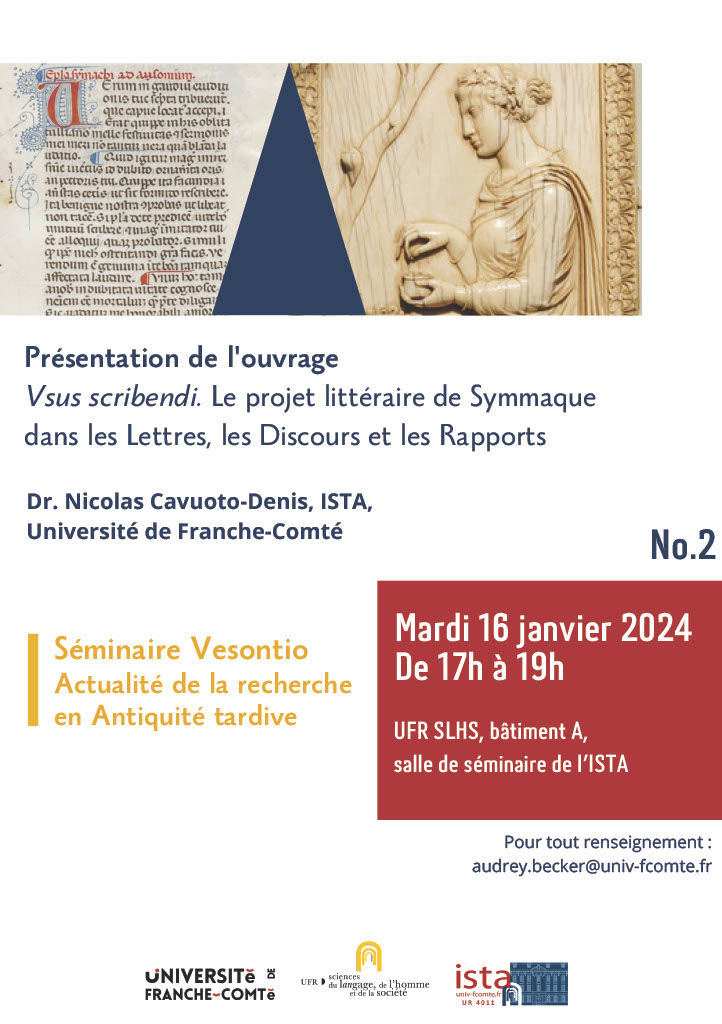 Vesontio Actualite de la recherche en Antiquite tardive 2
