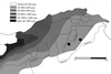 TellNETunisien topo Medjerda Fundus-Aufidianus 100x66
