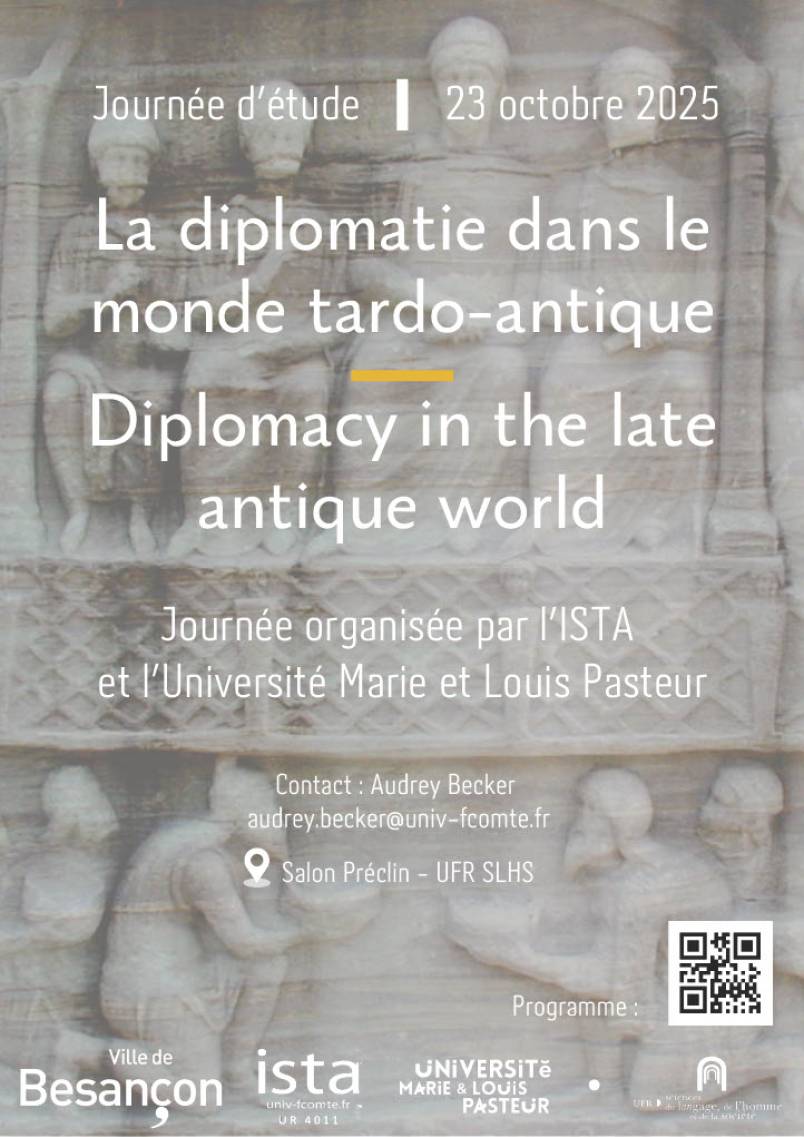 Journée d'étude: La diplomatie dans l'Antiquité tardive